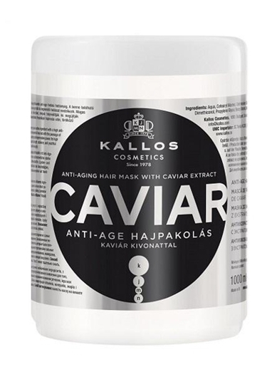 Obrazek KALLOS MASKA D/WŁ.CAVIAR 1000ml
